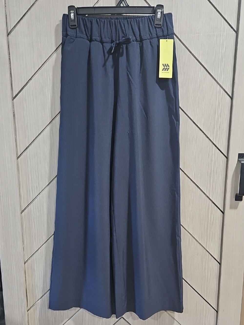 all in motion Navy Wide-Leg Drawstring Pants